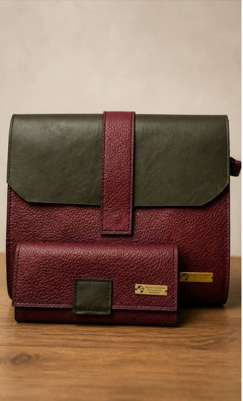 Leather Messenger Bag